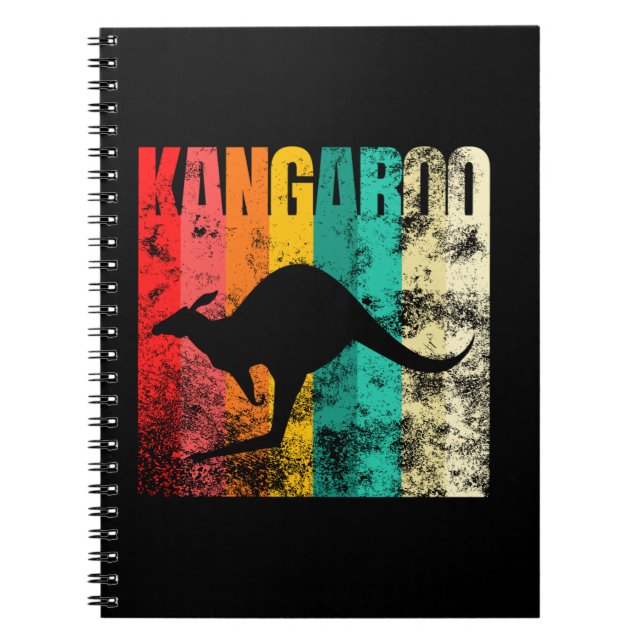 Caderno Espiral Kangaroo Retro (Frente)