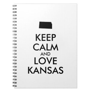 Caderno Espiral KANSAS de MANUTENÇÃO e AMOR personalizáveis