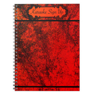 Caderno Espiral Karaoke - Inscrição