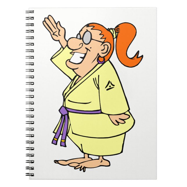 Caderno Espiral Karato (Frente)