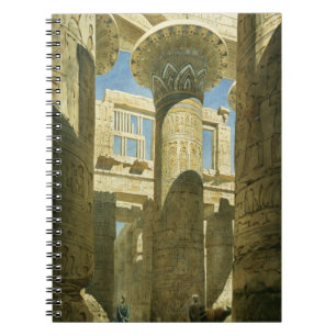 Caderno Espiral Karnak, c.1866 (w/c no papel)