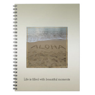 Caderno Espiral Kauai Hawaii Praia Sua Foto