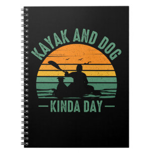 Caderno Espiral Kayak e Dog Kinda Day
