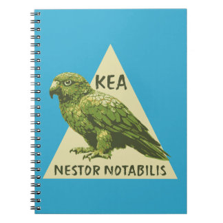 Caderno Espiral Kea ave da Nova Zelândia