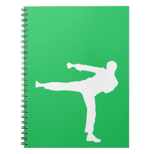 Caderno Espiral Kelly Green Martial Arts