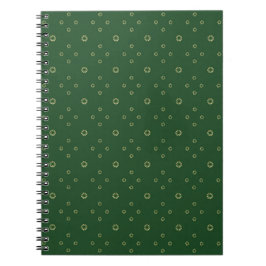 Caderno Espiral Kelly Verde | Zínia Dourada Sol