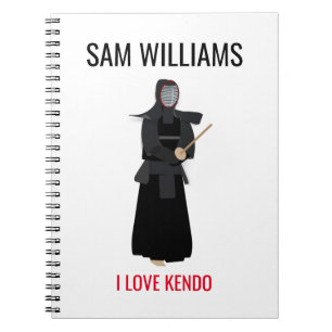 Caderno Espiral Kendo