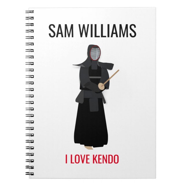 Caderno Espiral Kendo (Frente)