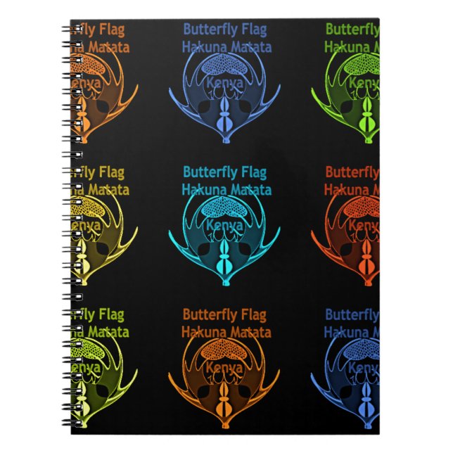 Caderno Espiral Kenya Hakuna Matata (Frente)