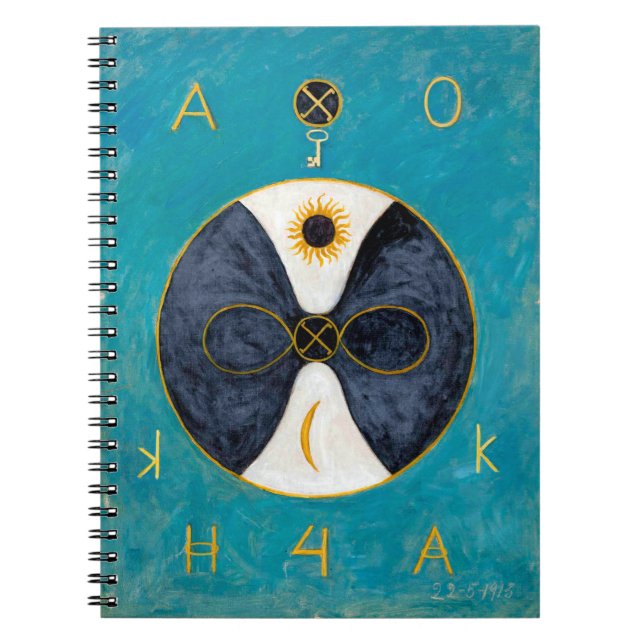 Caderno Espiral Key 2 Infiniti | Anna Cassel | (Frente)