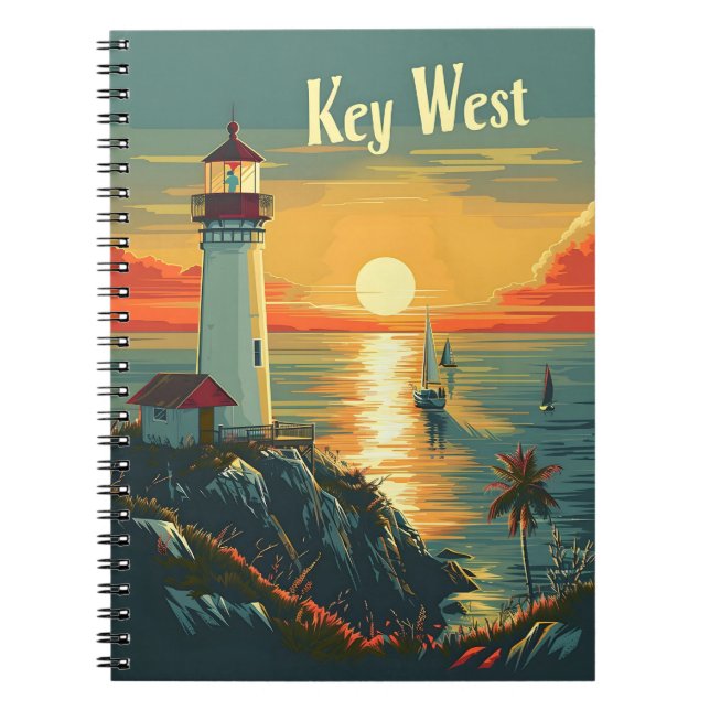 Caderno Espiral Key West (Frente)