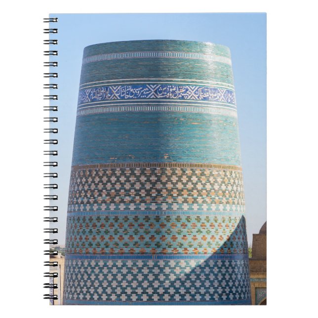 Caderno Espiral Khiva, Usbequistão - Kalta Minor Minaret (Frente)