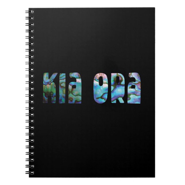 CADERNO ESPIRAL KIA ORA KIWI GREETING (Frente)