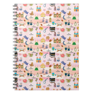Caderno Espiral Kids Islamic Notebook – Colourful Eid & Ramadan