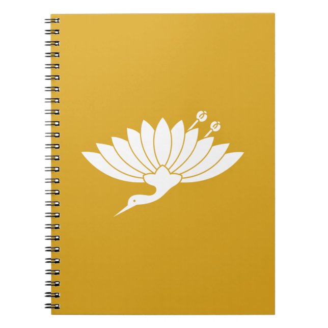 Caderno Espiral Kikutsuru (Frente)