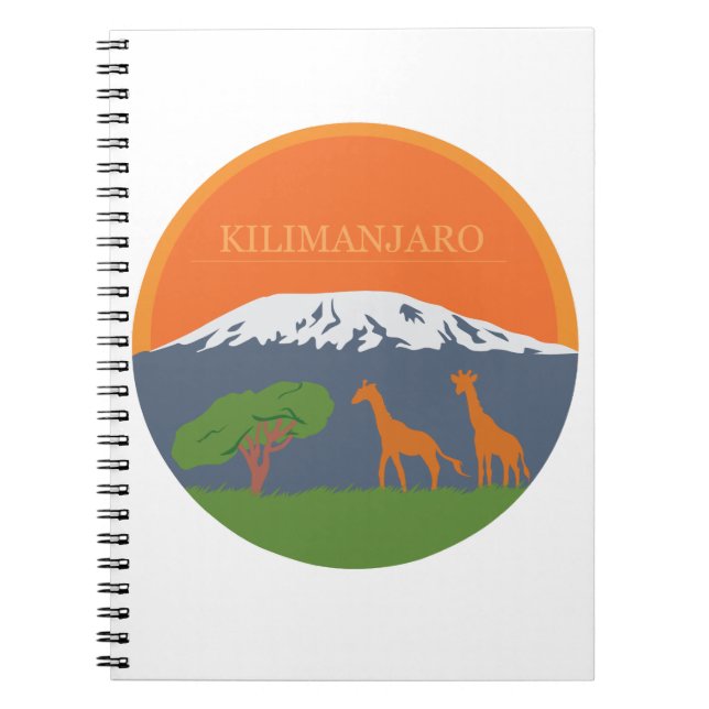 Caderno Espiral Kilimanjaro (Frente)