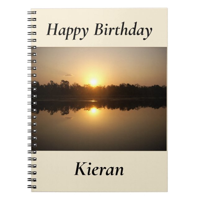 Caderno Espiral Kimberley Sunset Spiral Notebook (Frente)