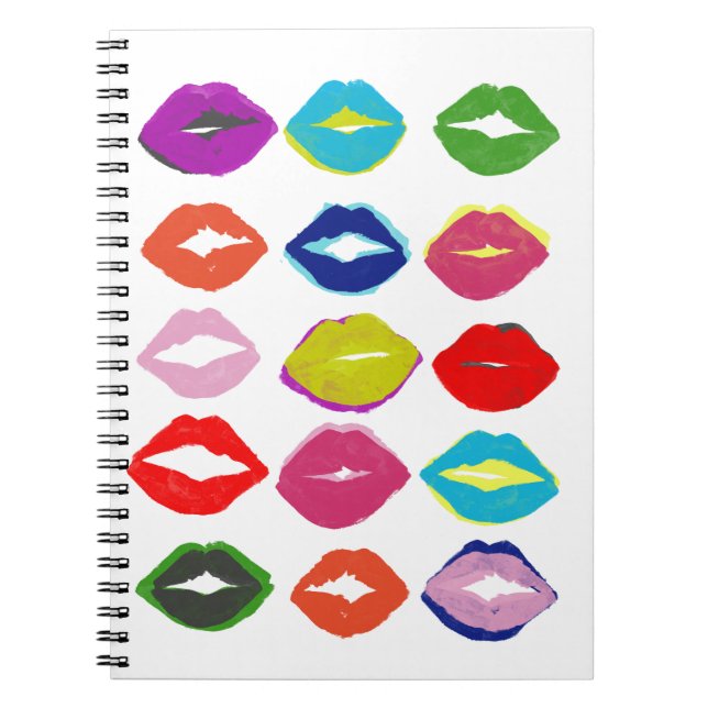 Caderno Espiral Kiss Kiss (Frente)