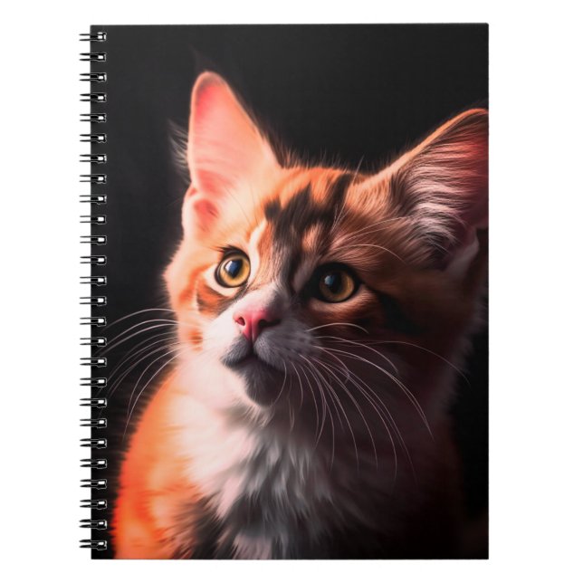 Caderno Espiral Kitten (Frente)