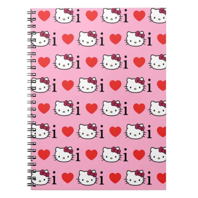 Caderno Espiral Kitty (Frente)