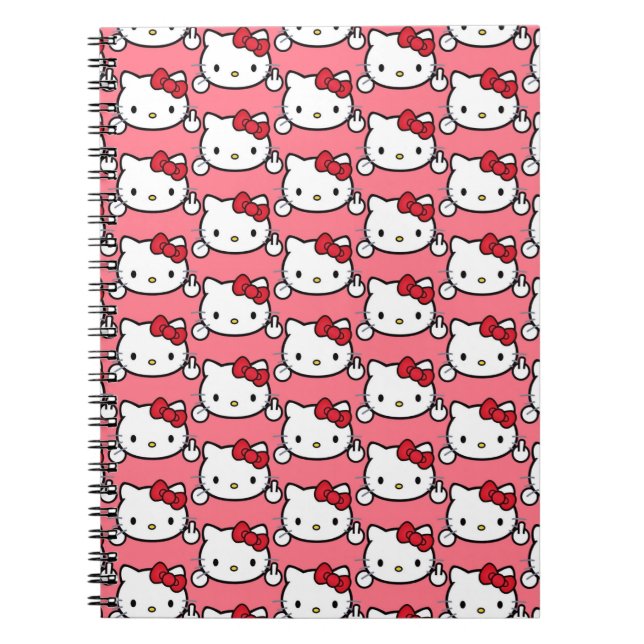 Caderno Espiral Kitty Notebook (Frente)