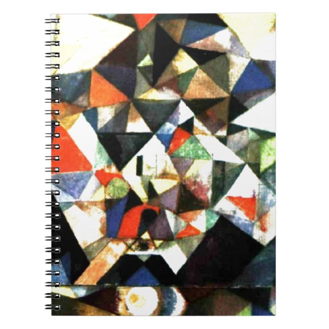 Caderno Espiral Klee: Com o Ovo, a pintura de Paul Klee (Frente)