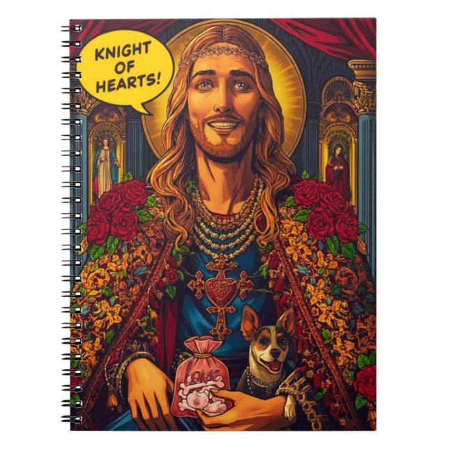 CADERNO ESPIRAL KNIGHT OF HEARTS! HISTORY (Frente)