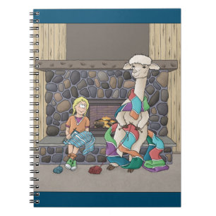 Caderno Espiral Knitting Alpaca