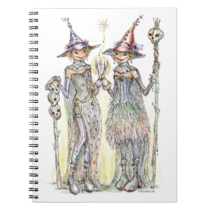 Caderno Espiral Knotley Witches