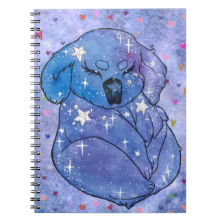 Caderno Espiral Koala chamado Seven
