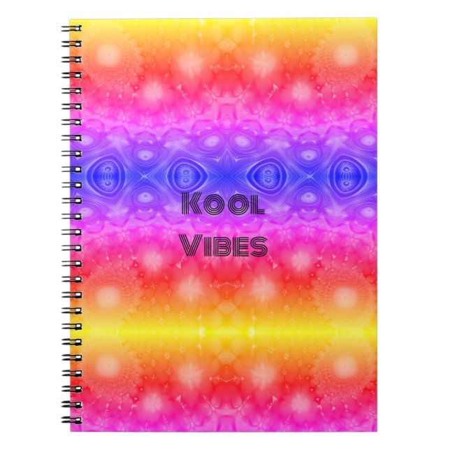 Caderno Espiral Kool Vibes - (Frente)