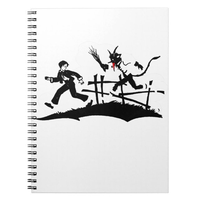 Caderno Espiral krampus do xmas (Frente)