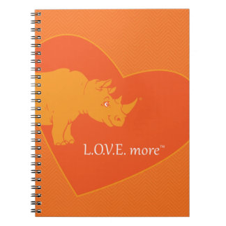 Caderno Espiral L.O.V.E. Mais giram