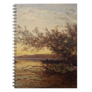 Caderno Espiral La Camargue, Coucher De Soleil - Félix Ziem