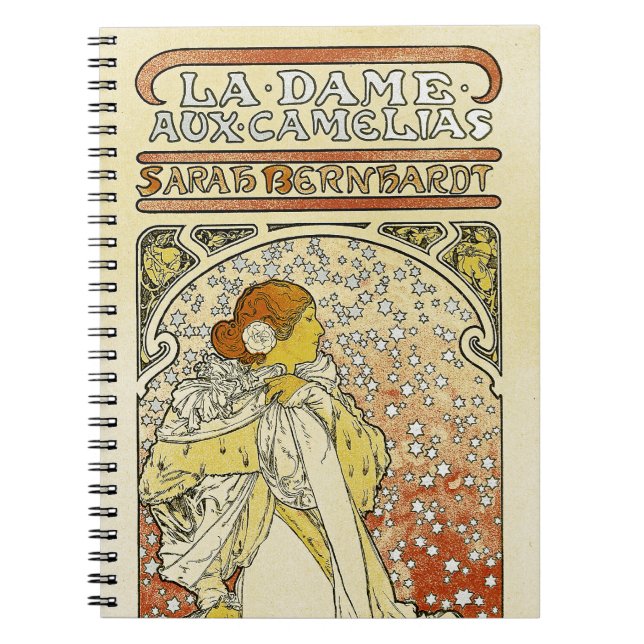 Caderno Espiral La Dame aux Camelias (Frente)