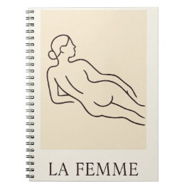 Caderno Espiral La Femme - Planejador Elegante Minimalista