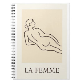Caderno Espiral La Femme - Planejador Elegante Minimalista