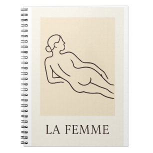 Caderno Espiral La Femme - Planejador Elegante Minimalista