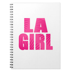 Caderno Espiral LA Girl