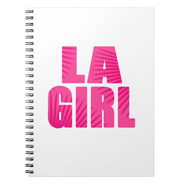 Caderno Espiral LA Girl (Frente)