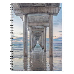 Caderno Espiral La Jolla, Scripps Pier