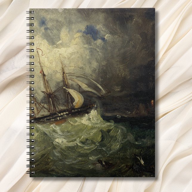 Caderno Espiral La Tempête – Félix Ziem (Criador carregado)