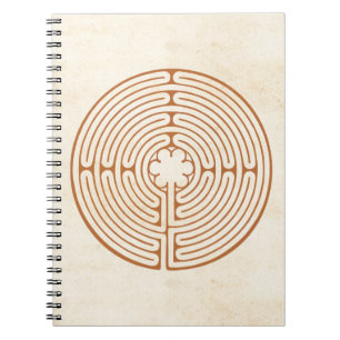 Caderno Espiral Labirinto de Chartres