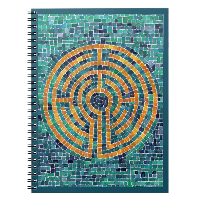 CADERNO ESPIRAL LABIRINTO II 6.5x8.75 (Frente)