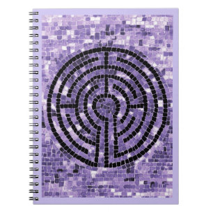 Caderno Espiral LABIRINTO VI 6.5x8.75 - Ametista