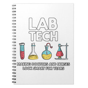 Caderno Espiral Laboratório de tecnologia de laboratório
