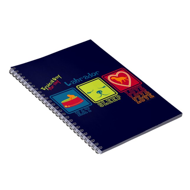 Caderno Espiral Labrador (Lado Direito)