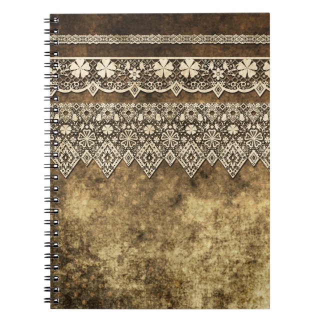 Caderno Espiral Lace de Vintage (Frente)