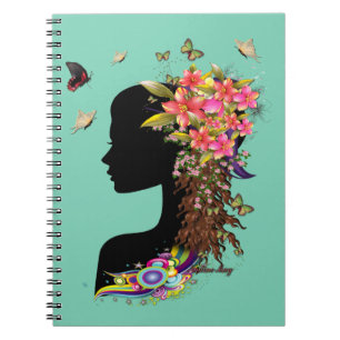 Caderno Espiral Ladies Fantasy Fashion