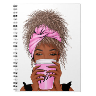 Caderno Espiral Lady Boss Life, Chefe Babe Mulher T-Shirt Bag